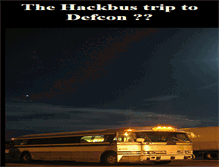 Tablet Screenshot of hackbus.net